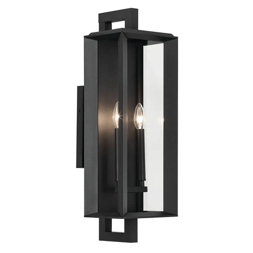 Kroft 24-Inch Outdoor Wall Light in Textured Black by Kichler Lighting