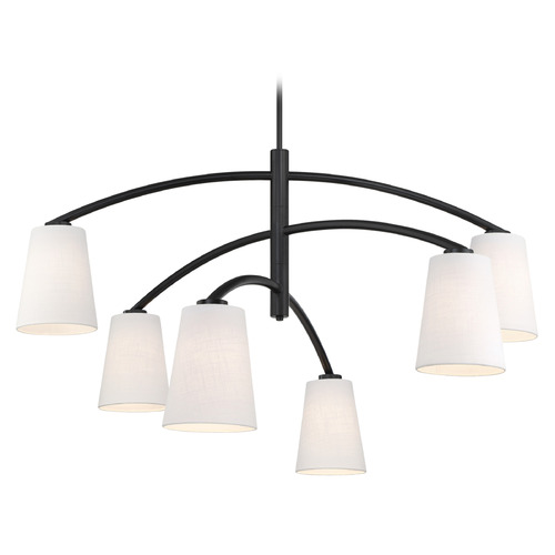 Headington 6-Light Chandelier in Coal by Minka Lavery