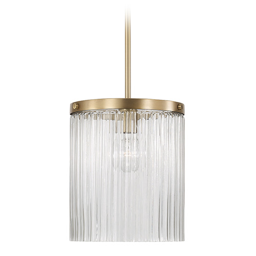 Vaughn Pendant in Aged Brass by Capital Lighting