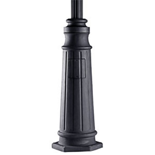 Kichler Lighting 96'' Kichler Post in Black Finish by Kichler Lighting 9542BK