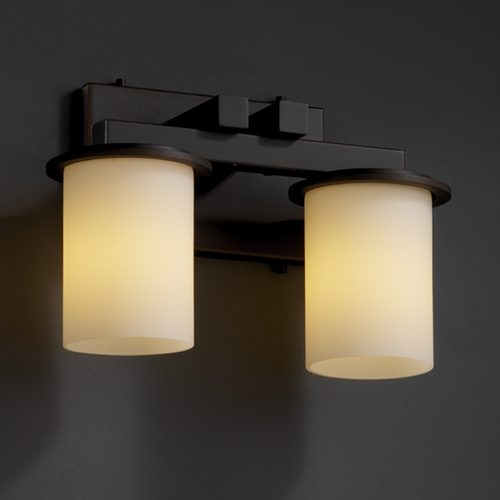 Fusion Collection Bathroom Light by Justice Design Group