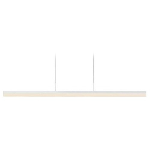 Sonneman Lighting Stiletto Satin White LED Pendant by Sonneman Lighting 2347.03