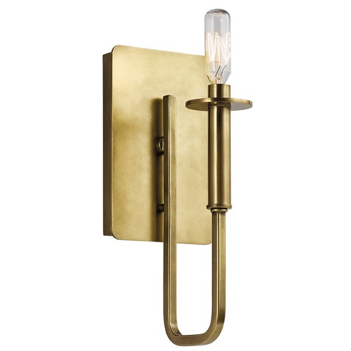 Kichler Lighting Alden Wall Sconce in Brass by Kichler Lighting 43363NBR