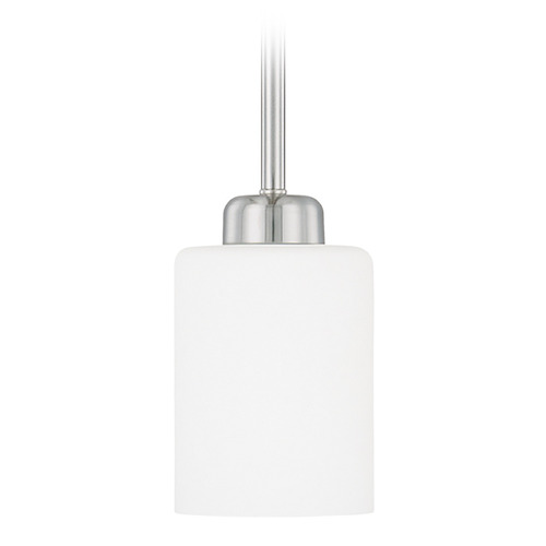 HomePlace by Capital Lighting Dixon 5-Inch Mini Pendant in Brushed Nickel by HomePlace by Capital Lighting 315211BN-338