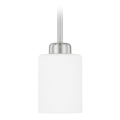 Dixon 5-Inch Mini Pendant in Brushed Nickel by HomePlace by Capital Lighting