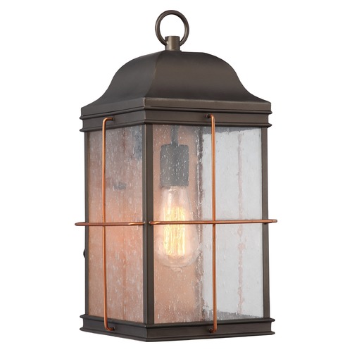 Nuvo Lighting Howell Bronze & Copper Outdoor Wall Light by Nuvo Lighting 60/5833