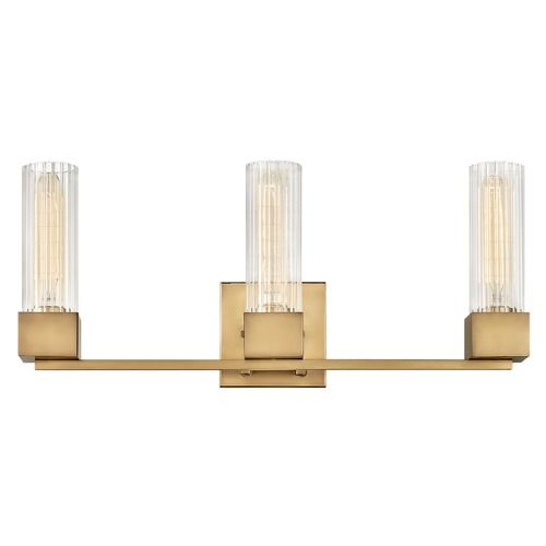 Xander 3-Light Heritage Brass Bathroom Light by Hinkley Lighting
