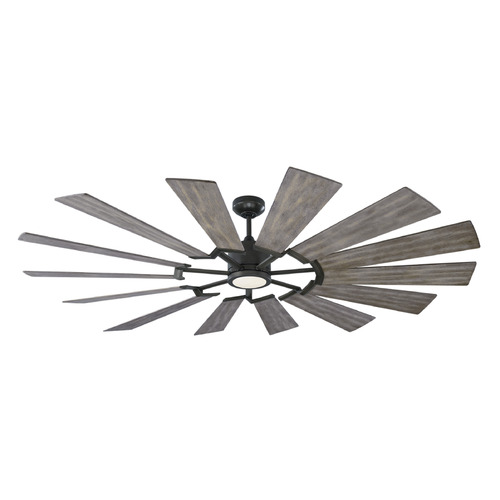 Visual Comfort Fan Collection Prairie 72-Inch LED Fan in Aged Pewter by Visual Comfort & Co Fans 14PRR72AGPD