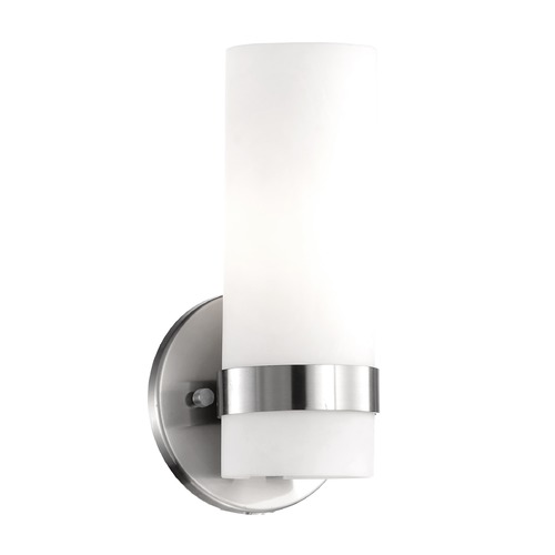 Modern Brushed Nickel LED Sconce 3000K 390LM by Kuzco Lighting