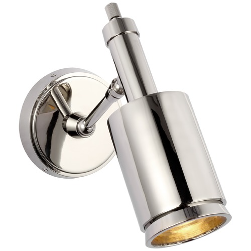 Thomas OBrien Anders Sconce in Polished Nickel by Visual Comfort Signature