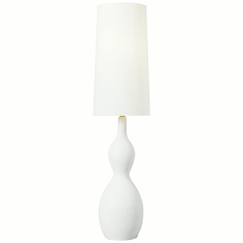 Visual Comfort Studio Collection Antonina Floor Lamp in Marion White by Visual Comfort Studio AET1081MRW1