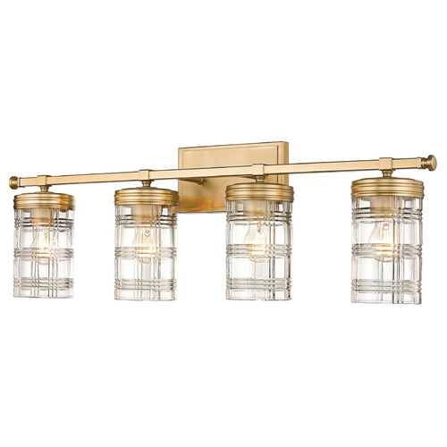 Archer Heirloom Gold Bathroom Light by Z-Lite
