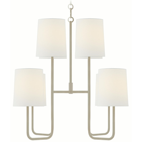 Visual Comfort Signature Collection Barbara Barry Go Lightly China White Chandelier