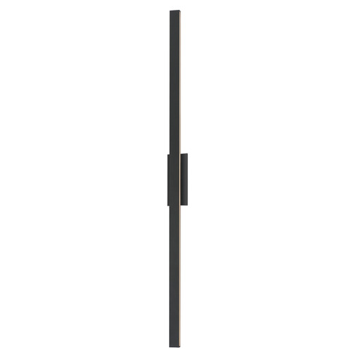 Et2 Alumilux Sideline Black LED Outdoor Wall Light
