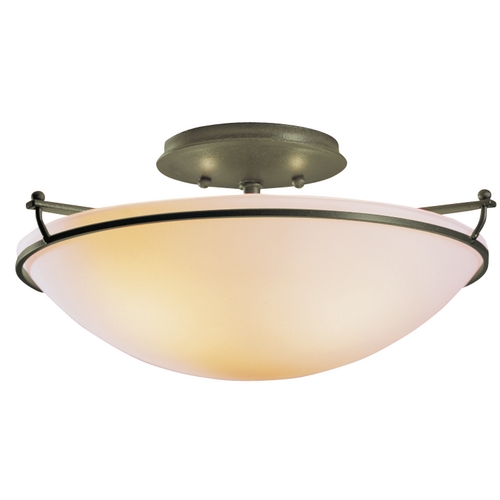 Hubbardton Forge Lighting Two-Light Semi-Flush Ceiling Light 124302-SKT-20-GG0047