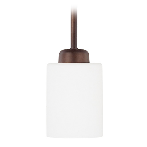 HomePlace by Capital Lighting Dixon 5-Inch Mini Pendant in Bronze by HomePlace by Capital Lighting 315211BZ-338