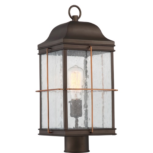 Nuvo Lighting Howell Bronze & Copper Post Light by Nuvo Lighting 60/5835