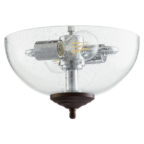 Quorum Lighting Toasted Sienna / Oiled Bronze LED Fan Light Kit by Quorum Lighting 1165-4486