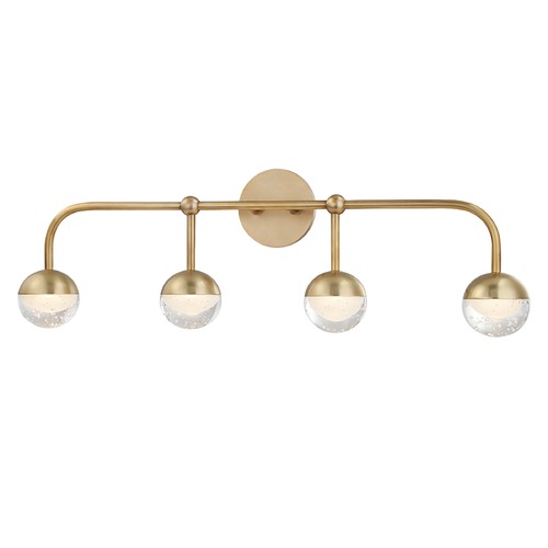 Hudson Valley Lighting Boca Aged Brass LED Bathroom Light by Hudson Valley Lighting 1244-AGB