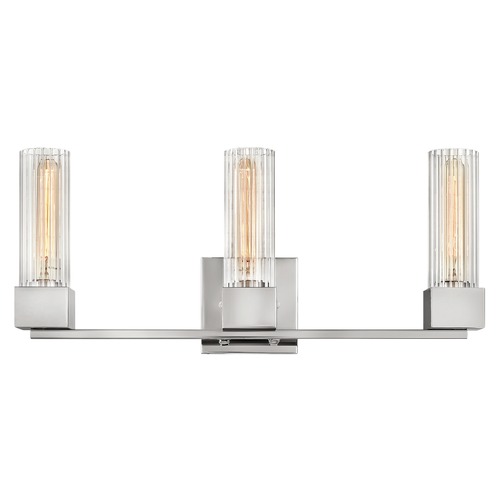 Hinkley Xander 3-Light Polished Nickel Bathroom Light by Hinkley Lighting 5973PN