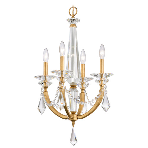 Schonbek Worldwide Lighting Verona Heirloom Gold Crystal Chandelier