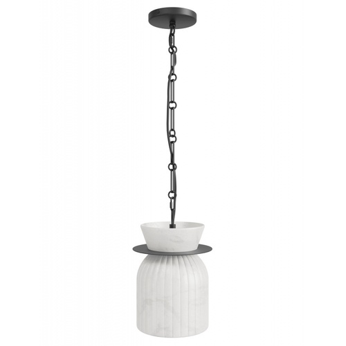 Westwood Mini Pendant in Matte Black by Avenue Lighting
