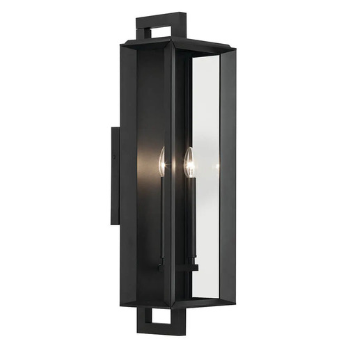 Kroft 28-Inch Outdoor Wall Light in Textured Black by Kichler Lighting
