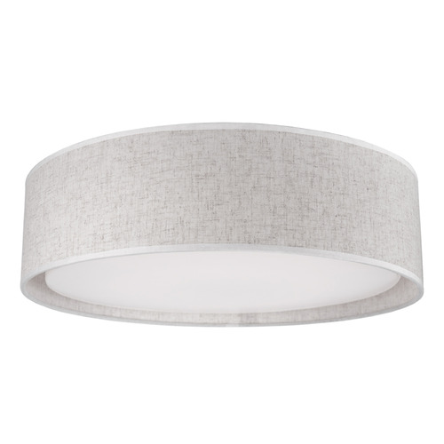Kuzco Lighting Dalton Brushed Nickel LED Flushmount Light