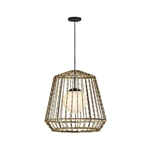 Arlen Large Outdoor Hanging Light in Black by Hinkley Lighting