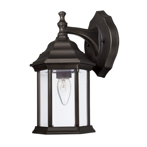 12.25-Inch Outdoor Wall Light in Old Bronze by Capital Lighting