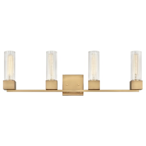 Hinkley Xander 4-Light Heritage Brass Bathroom Light by Hinkley Lighting 5974HB