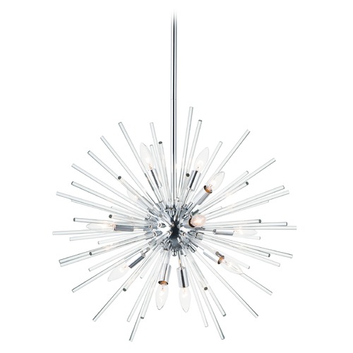 Polaris Polished Chrome Pendant by Maxim Lighting