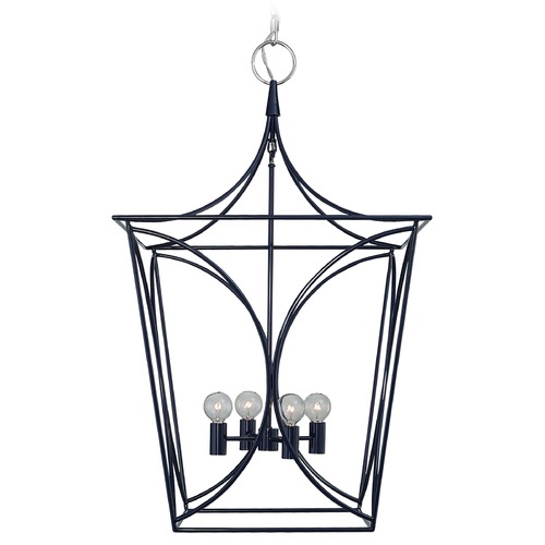 Kate Spade New York Cavanagh Lantern in Navy by Visual Comfort Signature