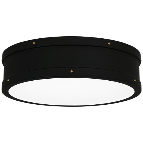 Quoizel Lighting Quoizel Fixture Matte Black LED Flushmount Light