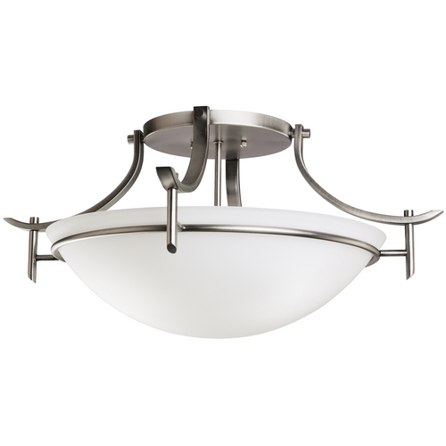 Ansonia 24-Inch Antique Pewter Semi-Flush Mount by Kichler Lighting