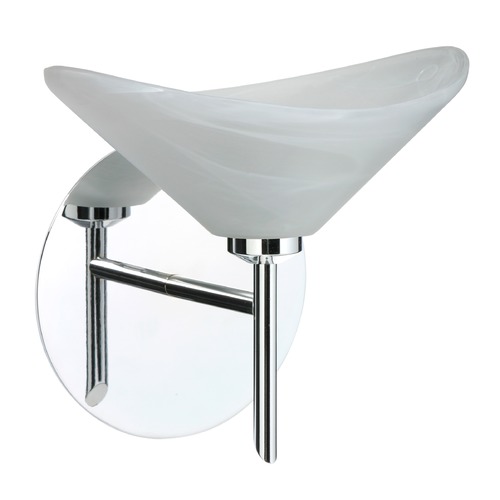Besa Lighting Hoppi Chrome Sconce