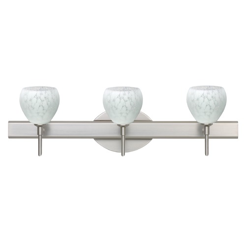 Besa Lighting Tay Satin Nickel LED Bathroom Light