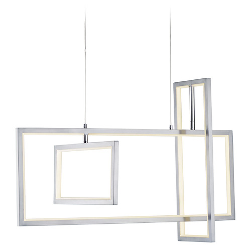 ET2 Lighting Link LED Pendant in Satin Nickel by ET2 Lighting E20356-SN