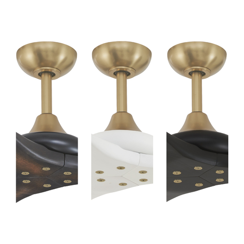 Finish Kit for Vapor Damp Rated Fans in Soft Brass by Minka Aire