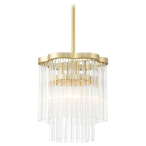 Minka Lavery Azura Heirloom Brass Mini-Pendant Light