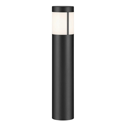 Kichler Lighting 15.20-Inch 12V 2700K LED Round Bollard in Black by Kichler Lighting 16264BKT27