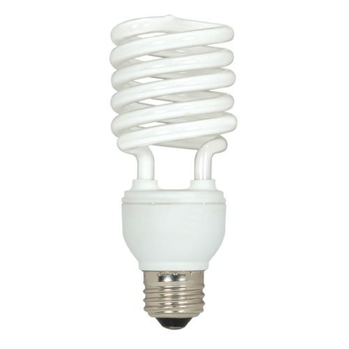 Satco Lighting Compact Fluorescent T2 Light Bulb Medium Base 4100K by Satco Lighting S6275