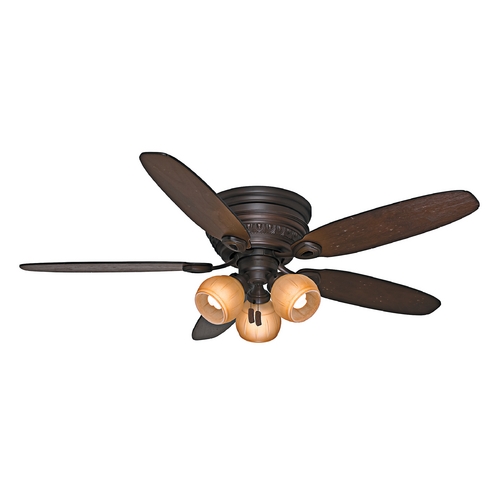 Casablanca Fan Co Caledonia 54-Inch Hugger Fan in Brushed Cocoa by Casablanca Fan Company 54105