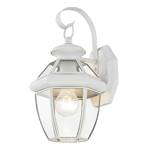 Livex Lighting Livex Lighting Monterey White Outdoor Wall Light 2051-03