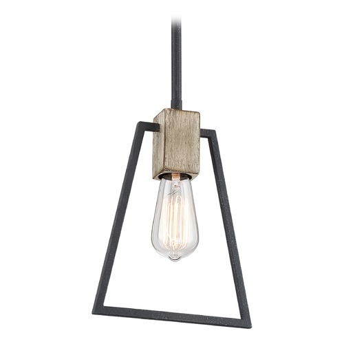 Quoizel Lighting Brockton Mini Pendant in Grey Ash by Quoizel Lighting BRT1507GK