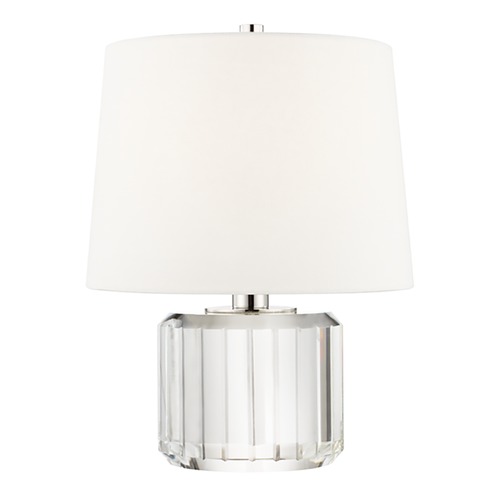 Hudson Valley Lighting Hudson Valley Lighting Hague Polished Nickel Table Lamp with Empire Shade L1054-PN