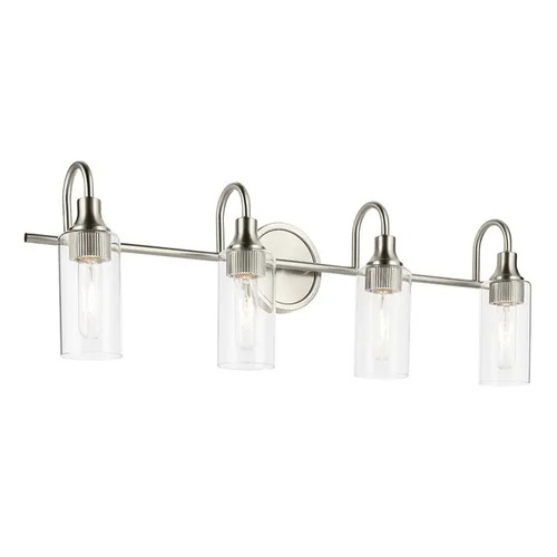 Kavi 4-Light Bath Light in Brushed Nickel by Kichler Lighting