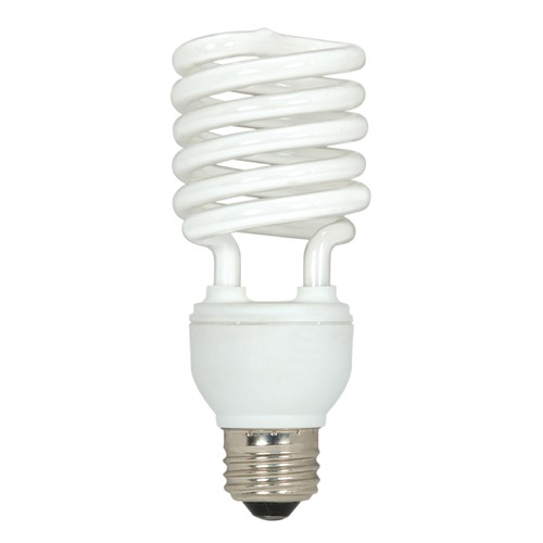 Satco Lighting Compact Fluorescent T2 Light Bulb Medium Base 5000K S6276