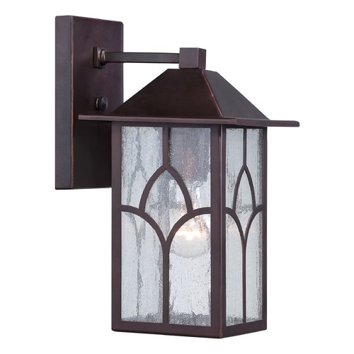 Stanton Claret Bronze Outdoor Wall Light by Nuvo Lighting
