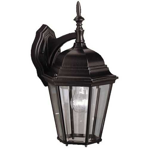 Kichler Lighting Madison 17-Inch Outdoor Wall Light in Black by Kichler Lighting 9655BK